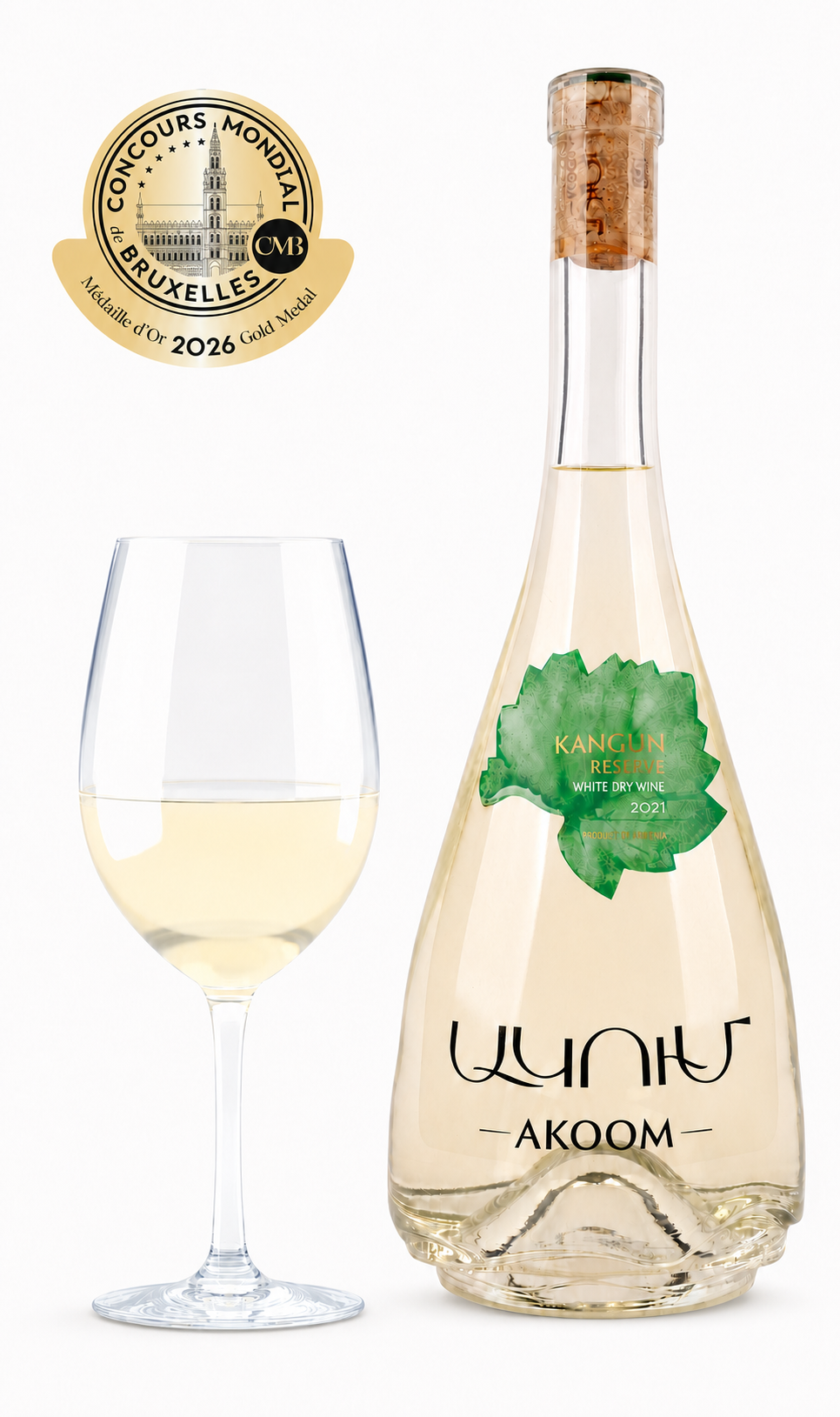 AKOOM KANGUN WHITE DRY RESERVE WINE
